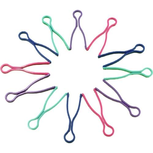 Random color 10 pcs plastic bobbin clip thread clip bobbin prevent thread from falling off four-color sewing good assistant