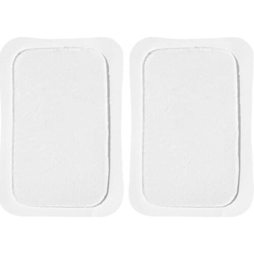2pcs Gel Pads for EMS Abdominal Trainer Muscle Stimulator Weight Loss Exerciser Slimming Replacement Massage Gel Patches