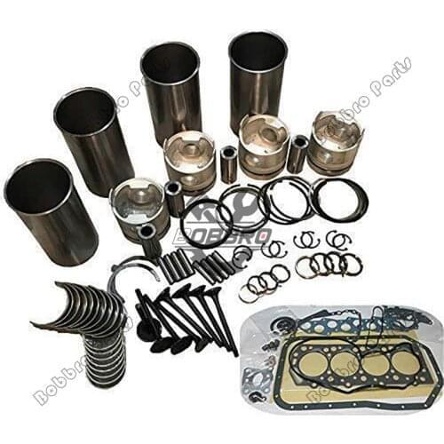 4TNV98 4TNV98T Overhaul Rebuild Kit For Yanmar Excavator B7-3 VI070-3 Combine Harvesters GC580 GC685 Tractor CT801 EF338J EF655