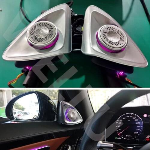 Auto 64-Color For Mercedes-Benz S-Class W223 2021 Original 4D Rotating Tweeter Speaker Ambient Light Led Neon Atmosphere Lamp