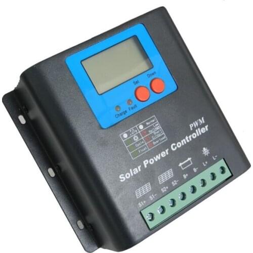 30A 12V/24V DC Automatic identification PWM Solar charger controller for solar system