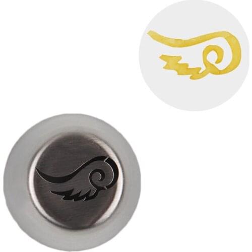 Free Shipping Stainless Steel 18/8 Cake Decorating Icing Piping Nozzle(Love Wings on Left Deisgn) for Valenties Day #VD0016
