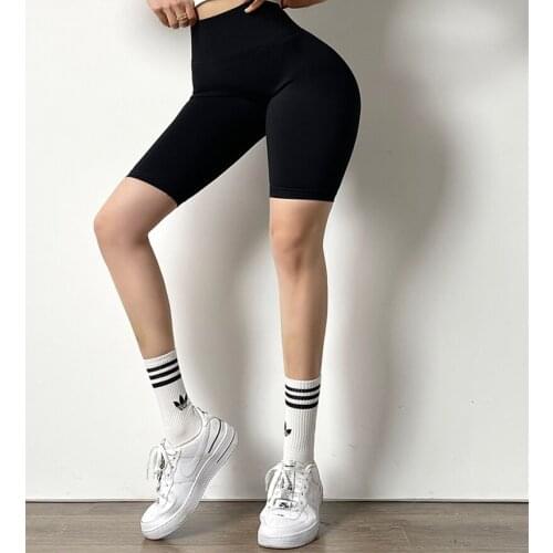 High Waist Push Up Seamless Tight Yoga Pants Womens Gym Training Super Elastic Fast Dry Running Pants