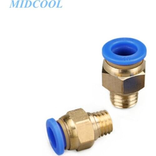 Fast Quick Connector Fitting PC PC4 PC6 PC8 PC10 PC12 Tube Thread Straight Way