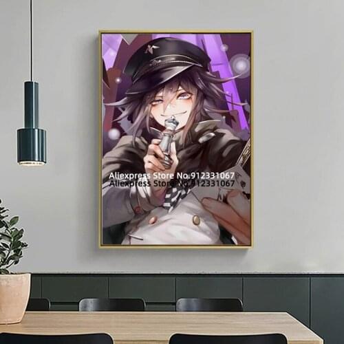 Danganronpa: Trigger Happy Havoc Game Poster and Print Wall Art Canvas Paintings for Bedroom Home Decor