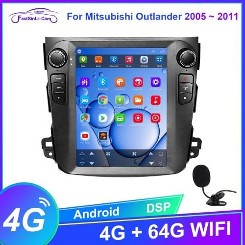 Car Radio Multimedia GPS Android For Mitsubishi Outlander xl 2 CW0W 2005-2011 For Peugeot 4007 For Citroen C-Crosser 2007-2013