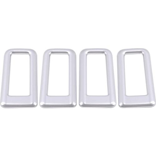 For Trumpchi GS8 4PCS ABS Car Rear Roof Air Conditioning Cover Trim Molding Car Styling Accessories