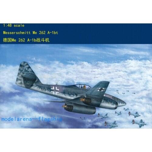 Hobby Boss 1/48 80375 ME 262 A-1B Turbojet Fighter HBO model kit