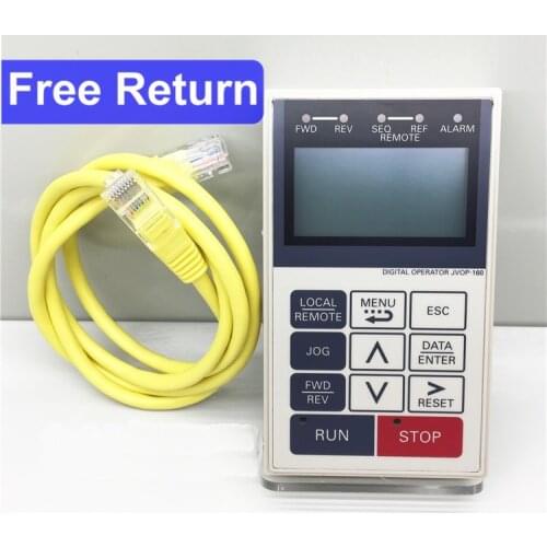 New Yaskawa G7 F7 inverter digital operator panel JVOP-160 with extend cable