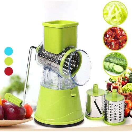 Vegetable Cutter Round Slicer Graters Potato Carrot Cheese Shredder Food Processor Vegetable Chopper kitchen Gadgets Tool
