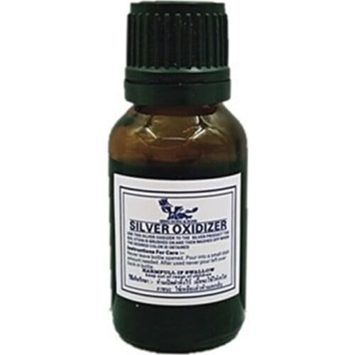 Silver Oxidizer Solution Sterling Silver Oxidize Patina Gel Retro Jewelry Making D0JD