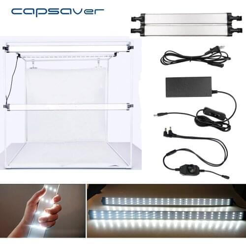 Capsaver LED Light Board Power Adapter for Photo Studio M40II M60II M80 40cm 60cm 80cm Extra Accessories Box Light
