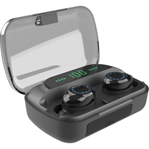 TWS Bluetooth 5.0 Earphones 2000mAh Charging Box Wireless Headphone 9D Stereo Sports Waterproof Earbuds Headsets With Microphone