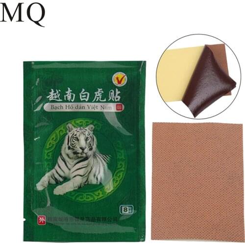 Vietnam White Tiger Balm Pain Relief Plaster Meridians Muscle Shoulder Neck Arthritis Chinese Herbal Medical Plaster