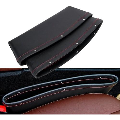 1pcs Car Styling Seat Gap Pocket Box Seat Covers For Volkswagen VW Polo Passat B5 B6 CC Golf 4 5 6 7 Touran Tiguan Accessories