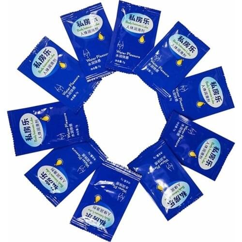 10pcs Sex Lubricants Water-based Sex Oil for Vaginal Anal Oral Gel Body Intimate Lube Sex Massage Oil Lubricating Sex Products