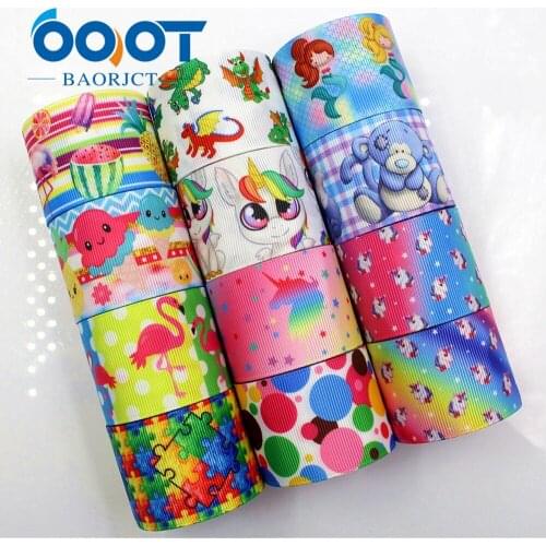 183261,1-1/2 Inches*10 yards 38mm Cartoon Printed Gift Grosgrain Ribbon,DIY handmadeHair accessories Material wedding gift wrap
