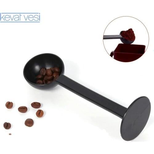 Coffee & Tea Tools 2 In 1 Plastic Coffee Bean Spoon 10G Standard Measuring Spoon Tamping Scoop Coffee Machine Accessories