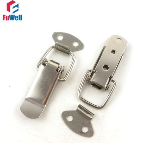 20pcs R105 Iron Spring Loaded Toggle Latch Hasps Case Cabinet Box Toggle Catch Buckle