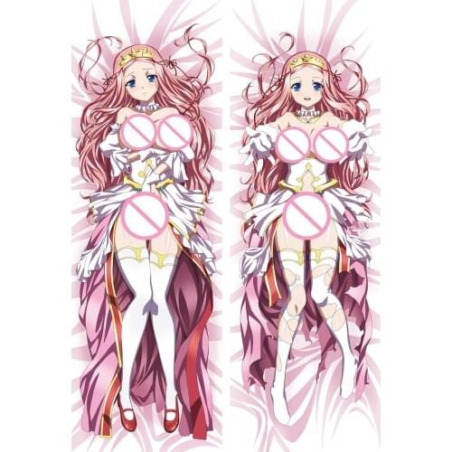 2020-July Coscase Anime Kuroinu Kedakaki Seijo Wa Hakudaku Ni Somaru Prim Dakimakura Pillow Case Hugging Body Pillow Cover Case