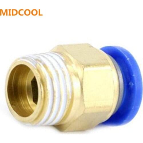 4mm/6mm/8mm to M5 Pneumatic Connectors male straight one-touch fittings PC4-M5/PC6M5/PC8M5