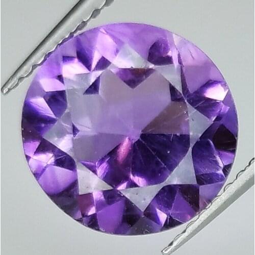 Amethyst round cut 9mm 5pcs