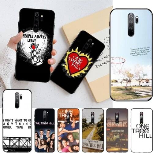 CUTEWANAN One Tree Hill Soft black Phone Case for Redmi Note 9 8 8T 8A 7 6 6A Go Pro Max Redmi 9 K20