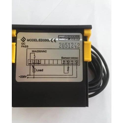 ED330L heating High temperature 280 degree high temperature electronic thermostat controller