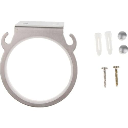 Hair Dryer Holder Stainless Steel Towel Drain Rack Bathroom Antirust Shelf