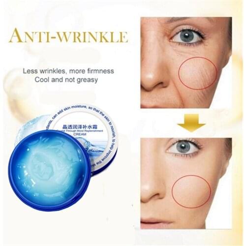 Hyaluronic Acid Organic Moisturizer Face Cream Anti-aging Face Eye Area Vitamin E And Green Tea Face Whitening Cream Oil Control