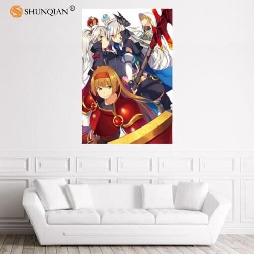 Nice Pandora Hearts Poster Custom Satin Poster Print Cloth Fabric Wall Poster Print Silk Fabric Print Poster 12-25