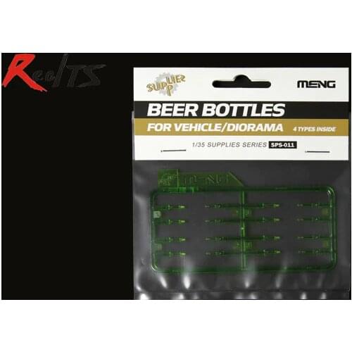MENG MODEL 1/35 SCALE military models #SPS-011 BEER BOTTLES FOR VEHICLE/DIORAMA