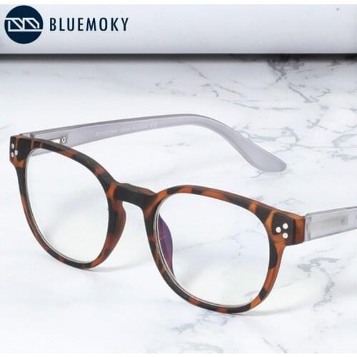 BLUEMOKY Vintage Reading Glasses Women Men Anti Blue Light Presbyopia Eyeglasses Hyperopia Computer Eyewear Presbyopic Diopters
