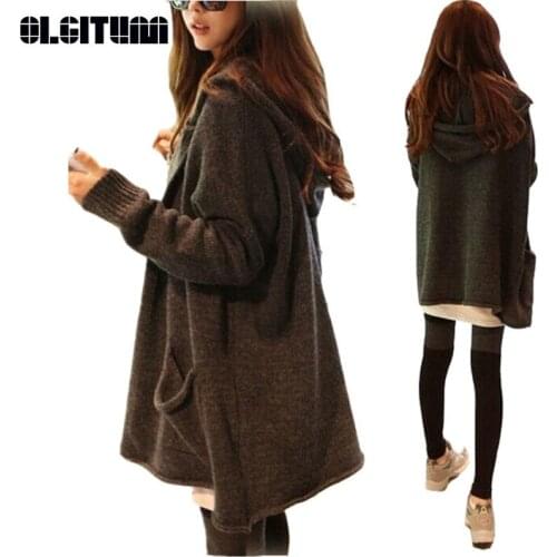 OLGITUM Women's Classic Cardigans