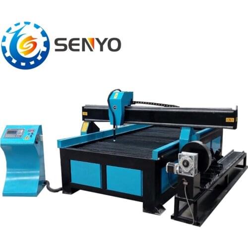 Rotary high precision Stainless Cnc Plasma Cutting /industrial Plasma round tube cutter