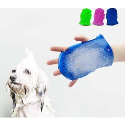 Pet Cleaning Brush TPE Pet Grooming Glove Needle Hairdressing Brush Tool for Cats/Dogs Self Cleaning Supplies