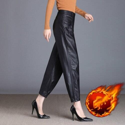 Unimmye Women's Leather Pants