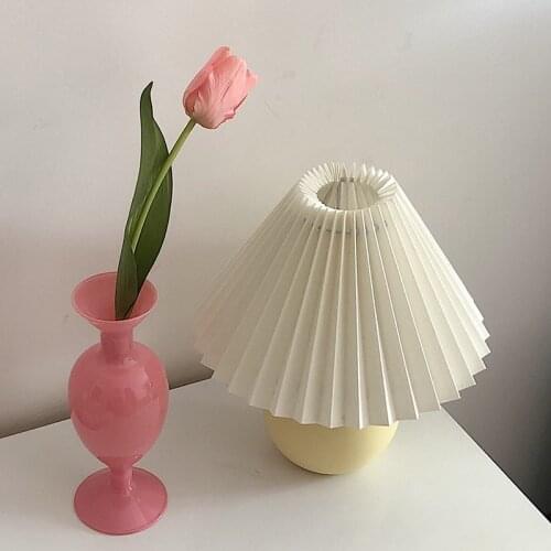 Flower Vase for Table Decoration Living Room Glass Vase Fleur Flowers Arrangement Desktop Tabletop Vase Nordic