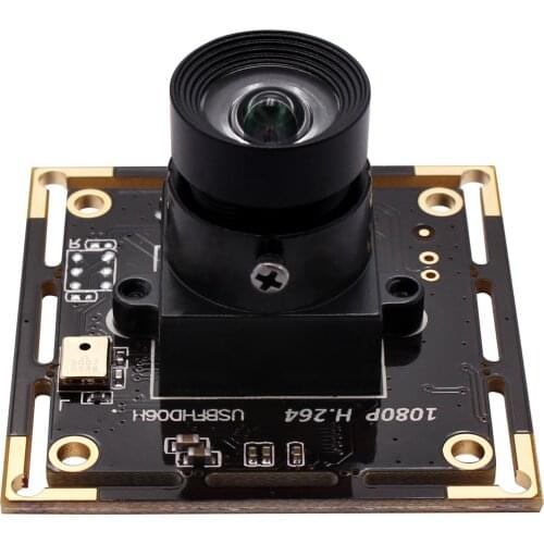 New 1080P Full HD Webcam SONY IMX323 Low Light Machine Visison 0.01Lux CMOS H.264 CCTV USB Camera Module With Wide Angle lens