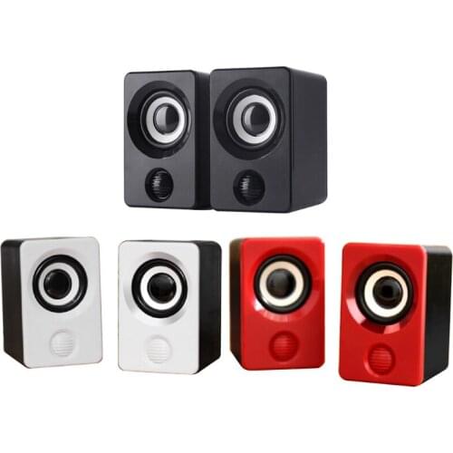 X9 USB power notebook desktop computer 3.5mm audio lossless HiF portable multimedia Stereo Sound phone mini speaker