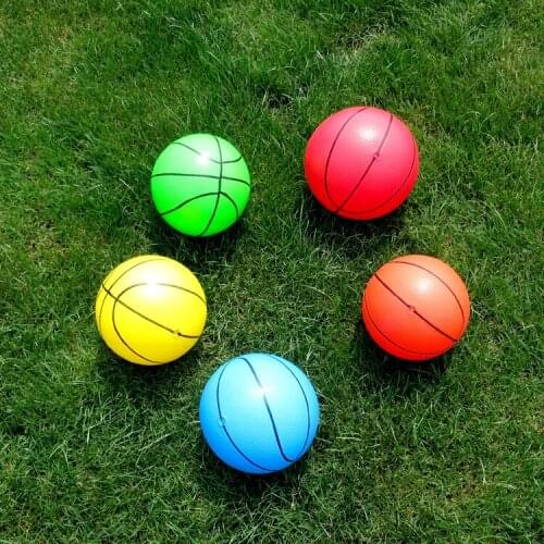 18cm Inflatable Basketball Children Playing Water Polo Pool Toys Swimming Ring Party Sports Toys Beach Ball Q7