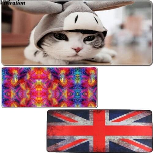 Laptops Notebook Keyboard Mat Print Computer Gaming Mouse Pad For Overwatch CSGO Wireless Mousepad Rubber Non-slip Desk Mat Pad