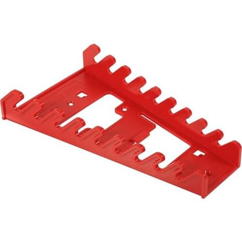 Hot Wrenches Rack 9 Slot Standard Spanner Rack Wrench Holders Organizers Tool Storage Rack Arrange