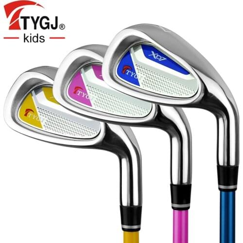 TTYGJ Golf ChildrenS Club Golf Carbon Iron No. 7 Irons Boys And Girls Kids Beginner Practice Rods