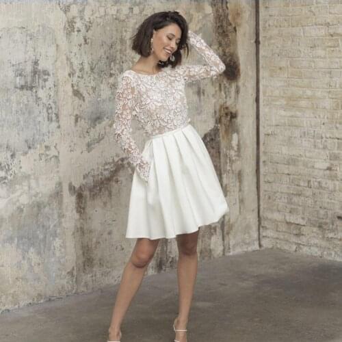 Faiokaver Long Wedding Dresses