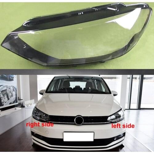 For Volkswagen Vw Touran L 2016 2017 2018 halogen Headlight Cover Lens Shell Transparent Headlamp Cover Lamp Shade lampshade