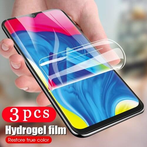 3Pcs soft full cover hydrogel film for huawei honor 10 lite 10i honor view 10 phone screen protector protective film Not Glass