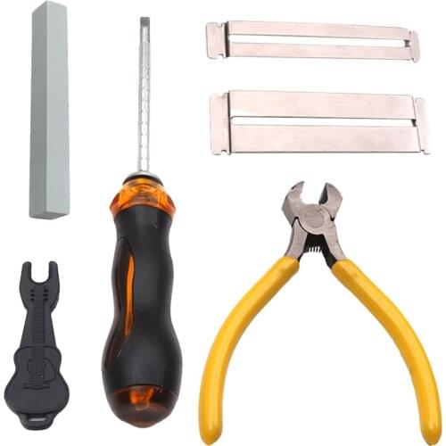 Guitar Luthier Tool Fret Guards Fret Dressing Puller Pliers Leveling Tools