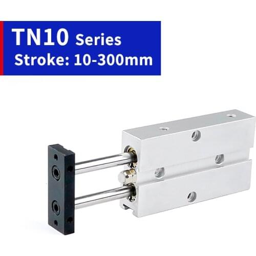 TN10*30-S Free shipping 10mm Bore 30mm Stroke Compact Air Cylinders TN10X30-S Dual Action Air Pneumatic Cylinder