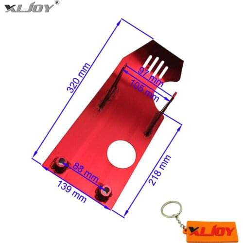 Red Engine Skid Plate For Dirt Pit Bike Lifan YX 50cc 70cc 90cc 110cc 125cc 140cc CRF50 Apollo Kayo Stomp Taotao IMR Pitster Pro